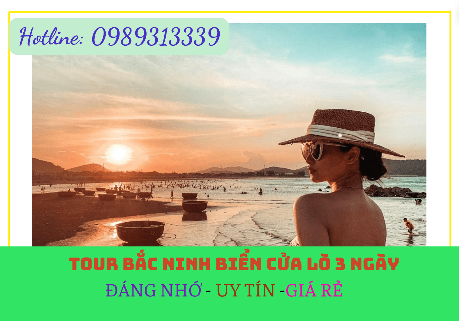 Tour Bắc Ninh biển Cửa Lò 3 ngày 2 đêm, Tour Bắc Ninh Cửa Lò 3 ngày, Du Lịch Xanh 