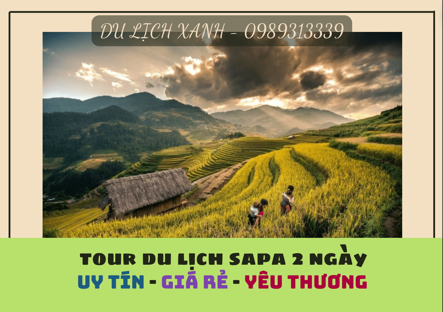 Tour du lịch Sapa 2 ngày 1 đêm, Tour Sapa 2 ngày 1 đêm, Tour Sapa 2 ngày, Du Lịch Xanh  