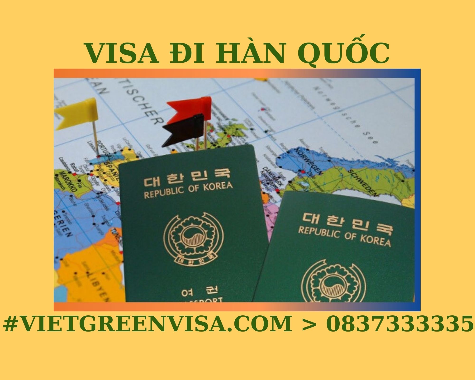 Dịch vụ làm Visa Hàn Quốc thăm thân uy tín. Du Lịch Xanh