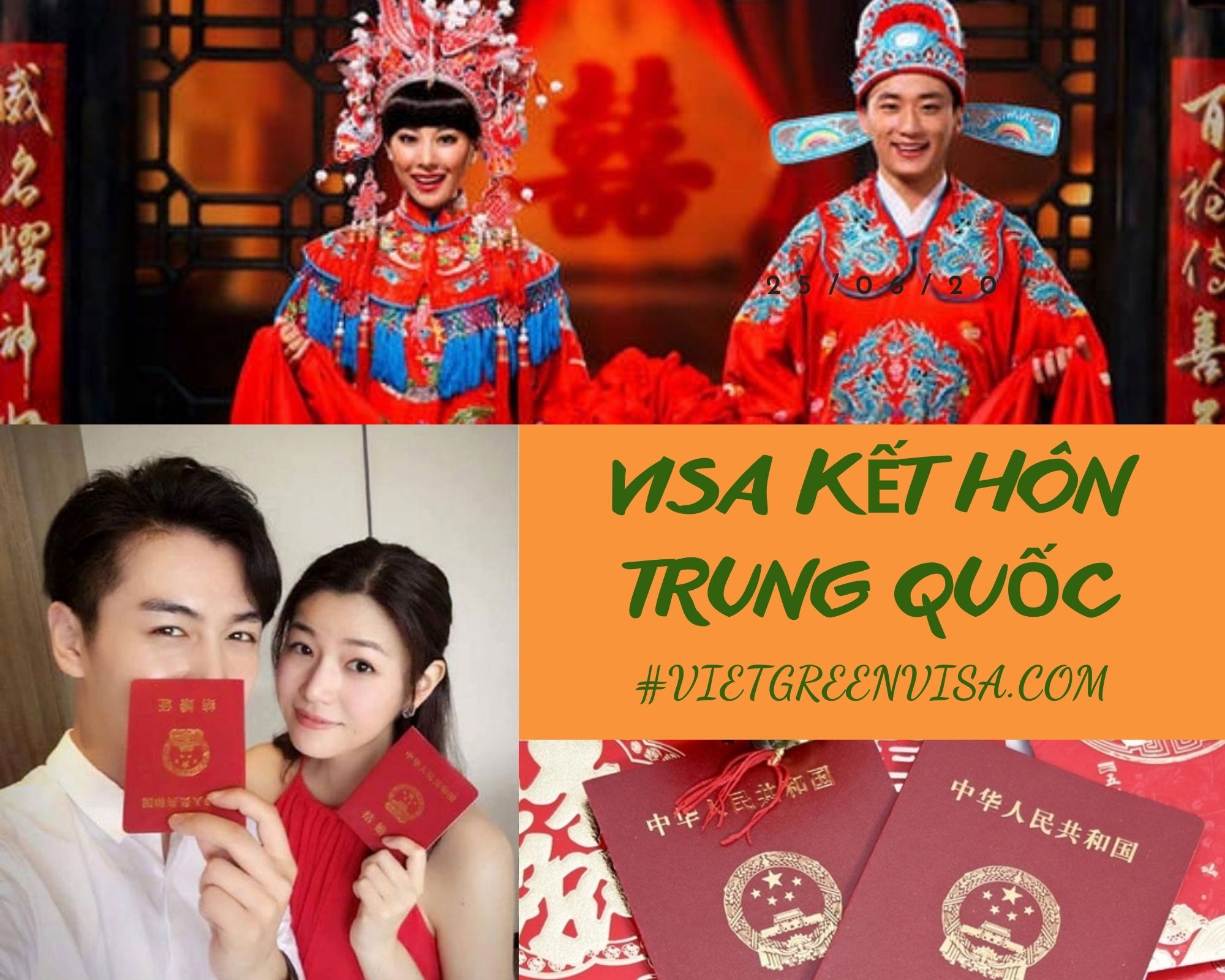 dịch vụ xin visa sang Trung Quốc tổ chức đám cưới . Du Lịch Xanh