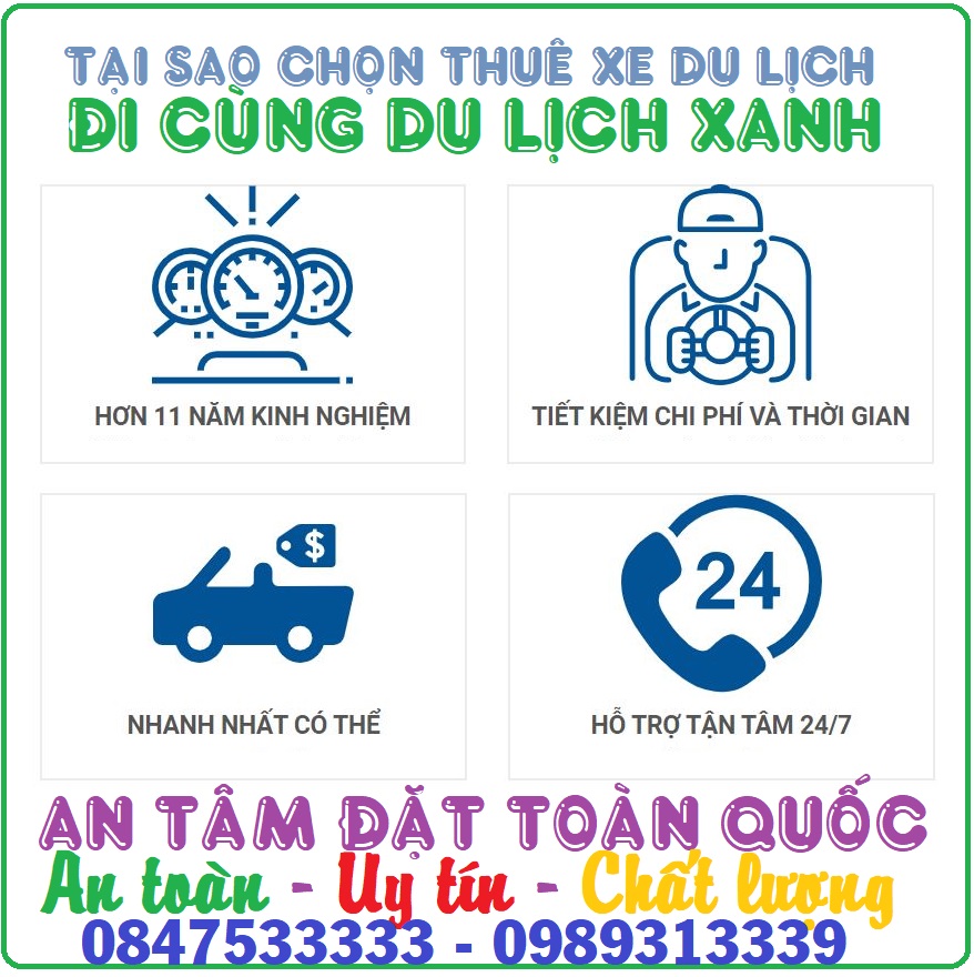 Nhà xe Du Lịch Xanh, thuê xe đưa đón học sinh tại Sóc Trăng, Bảng giá cho thuê xe đưa đón học sinh tại Sóc Trăng